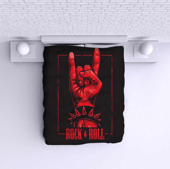 Bed Cover Rock and Roll
