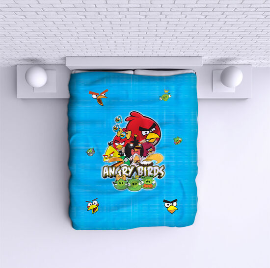 Bed Cover Angry Birds