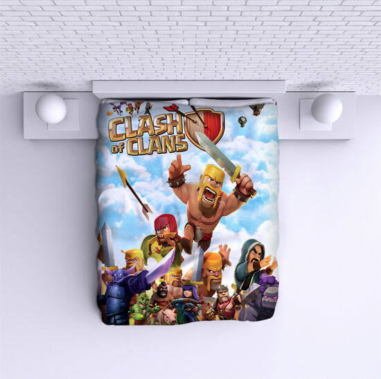 Bed Cover Clash of Clans