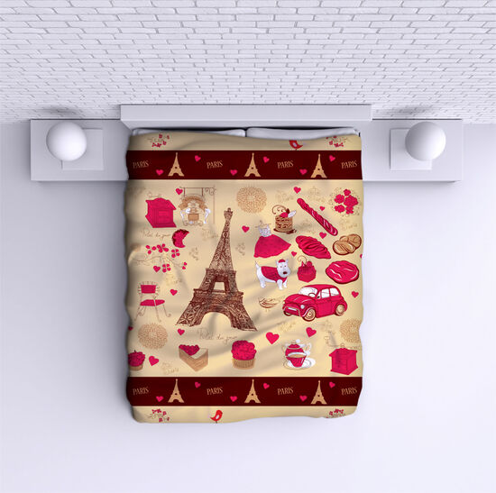 Bed Cover Paris