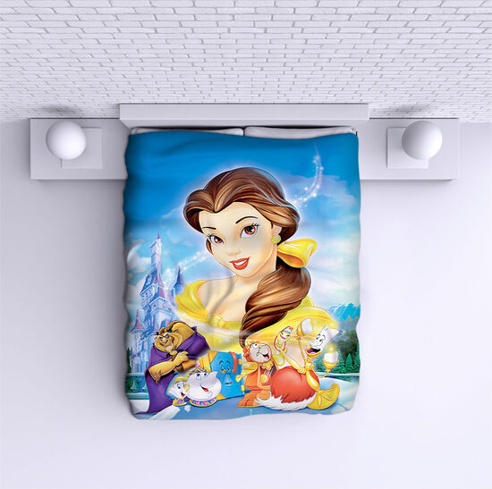 Bed Cover Beauty and the Beast