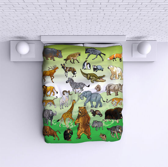 Bed Cover Animals