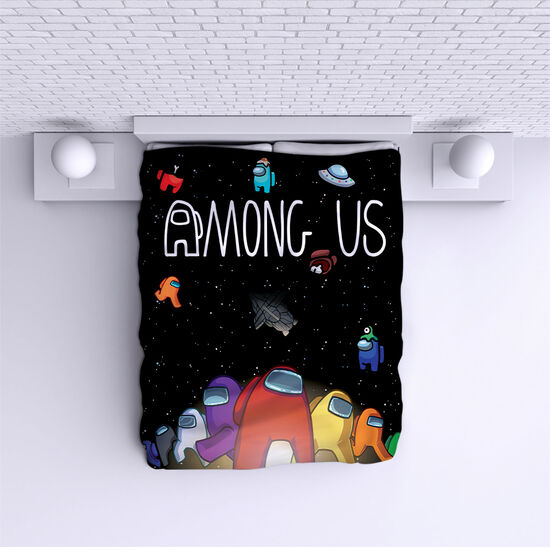 Bed Cover Among Us
