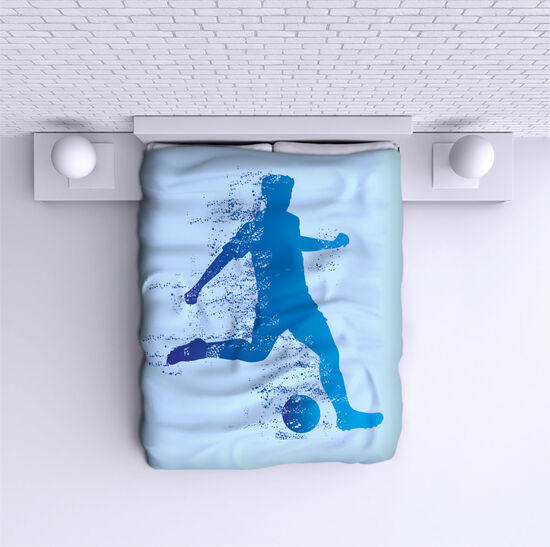 Bed Cover Football Player 2