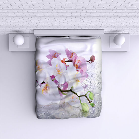 Bed Cover Orchids