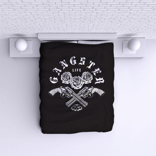 Bed Cover Gangster Life