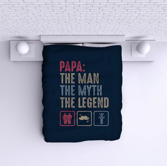 Bed Cover Papa: The myth The legend