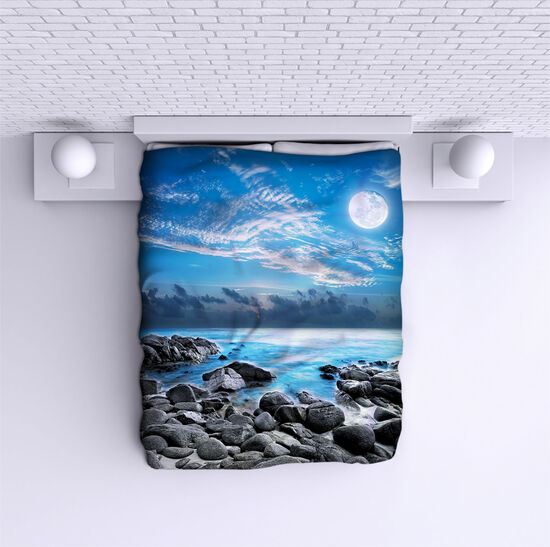 Bed Cover Moon Rock