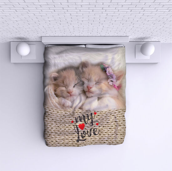 Bed Cover Little Kittens