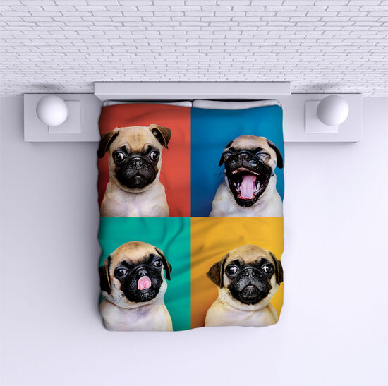 Bed Cover Funny Mops
