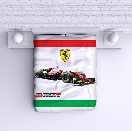 Bed Cover F1 Ferrari