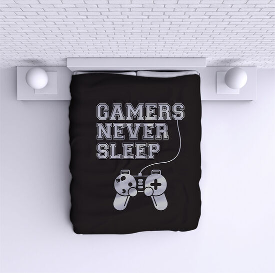 Bed Cover Gamers don't sleep