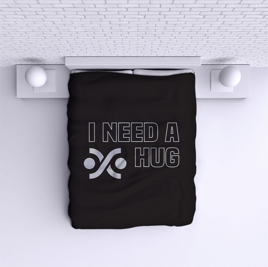 Bed Cover I need a hug