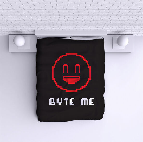 Bed Cover Bite me