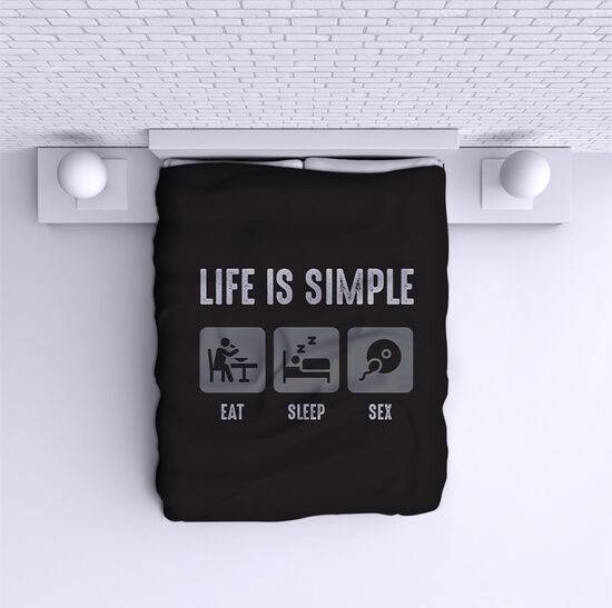 Bed Cover Life is simple