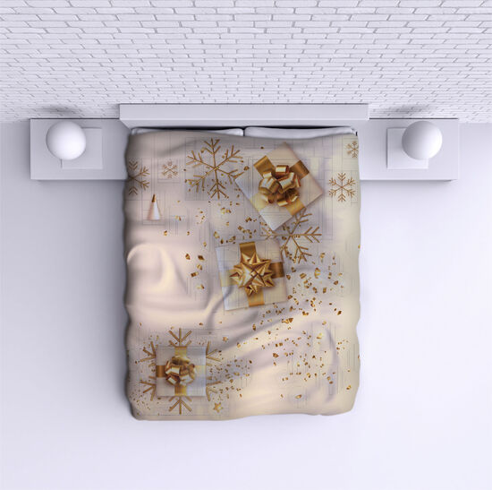 Bed Cover Christmas