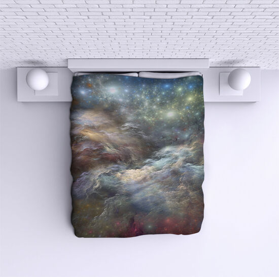 Bed Cover Clouds