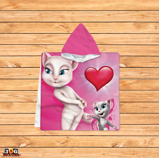 Kids Poncho Towel Angela