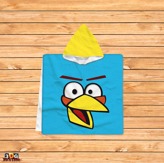 Kids Poncho Towel Angry Birds 2