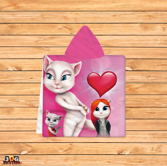 Kids Poncho Towel Angela