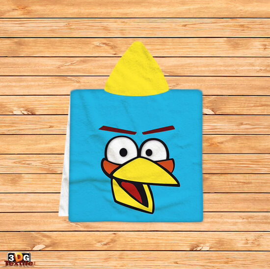 Kids Poncho Towel Angry Birds 2
