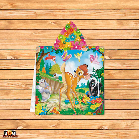 Kids Poncho Towel Bambie