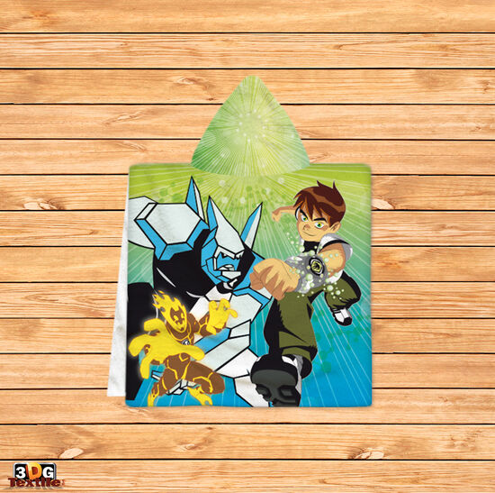 Kids Poncho Towel Ben 10