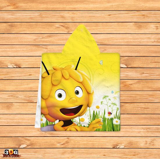 Kids Poncho Towel Maya the Bee