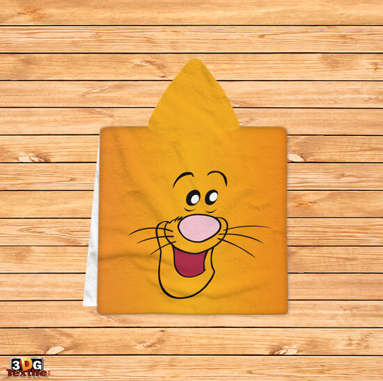 Kids Poncho Towel Tiger