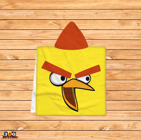 Kids Poncho Towel Angry Birds