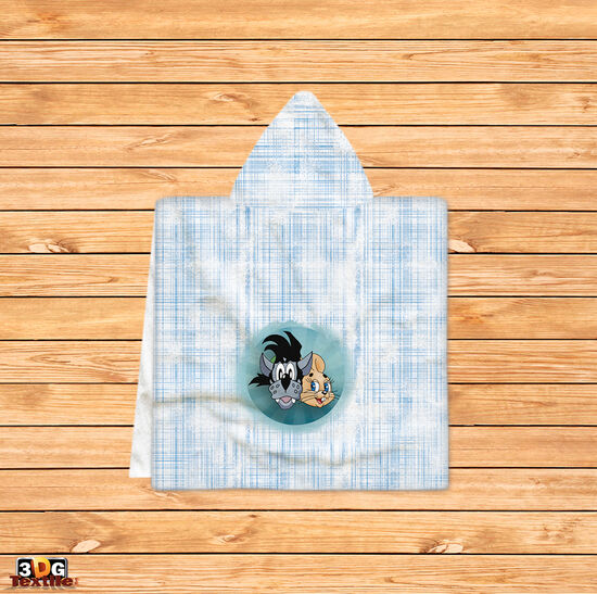 Kids Poncho Towel Nu, pogodi!