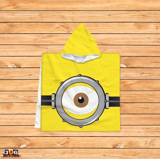 Kids Poncho Towel Minions 2