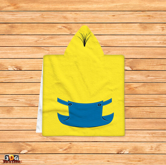 Kids Poncho Towel Minions 2