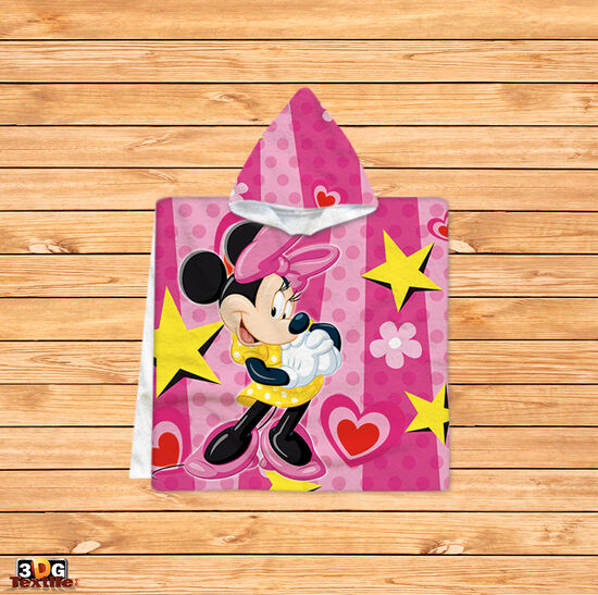 Kids Poncho Towel Minnie Mouse 2021