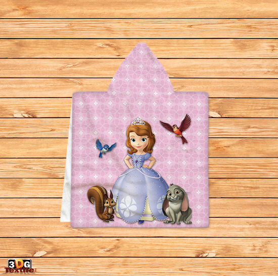 Kids Poncho Towel Sofia