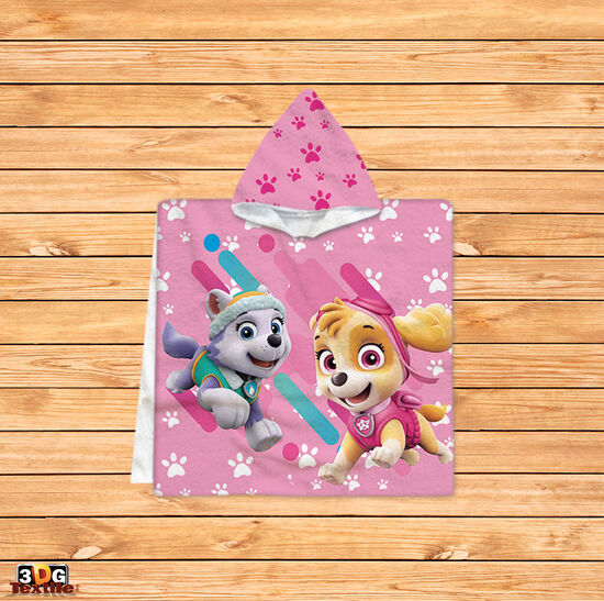 Kids Poncho Towel Paw Patrol 2