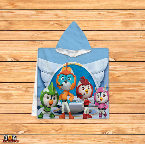 Kids Poncho Towel Top Cadets