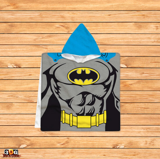 Kids Poncho Towel Batman