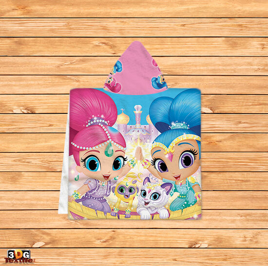 Kids Poncho Towel Shimmer and Shine