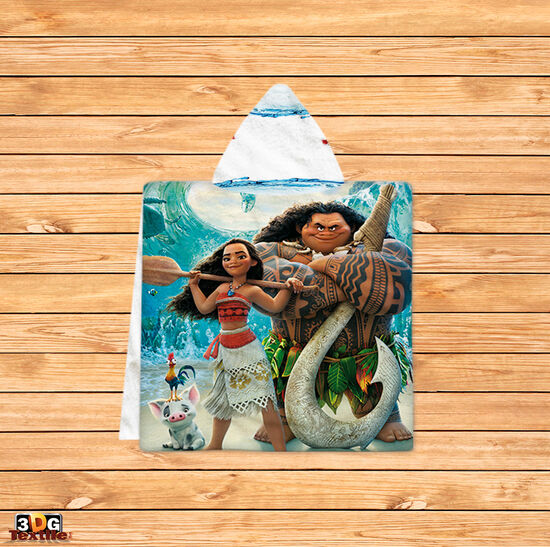 Kids Poncho Towel Moana