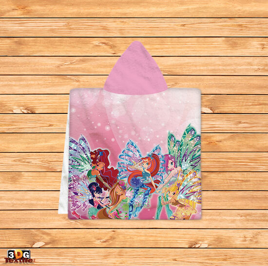 Kids Poncho Towel Winx 2021