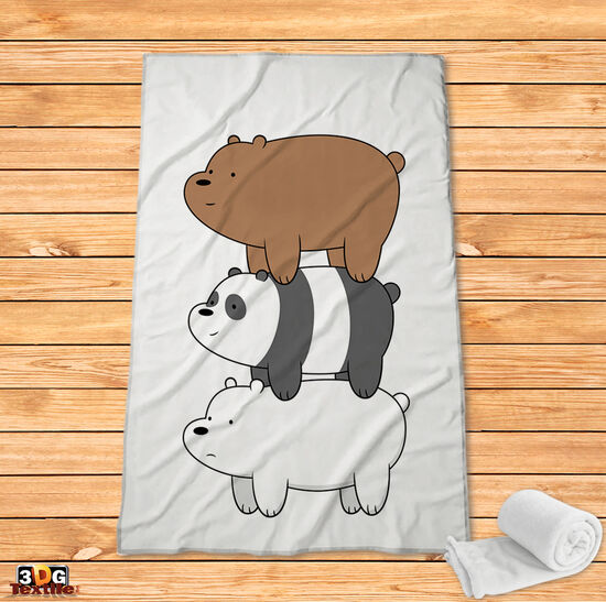 Pătură polar We Bare Bears