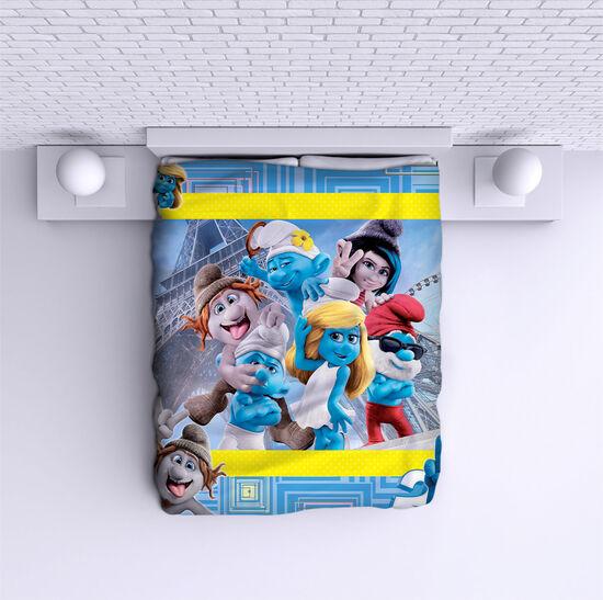 Bed Cover The Smurfs