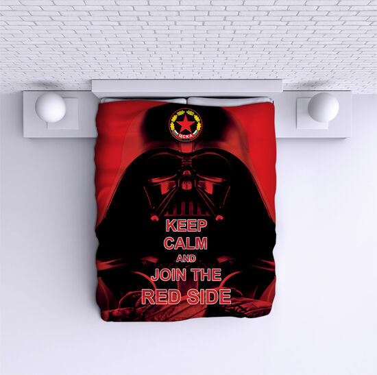 Bed Cover Red Side