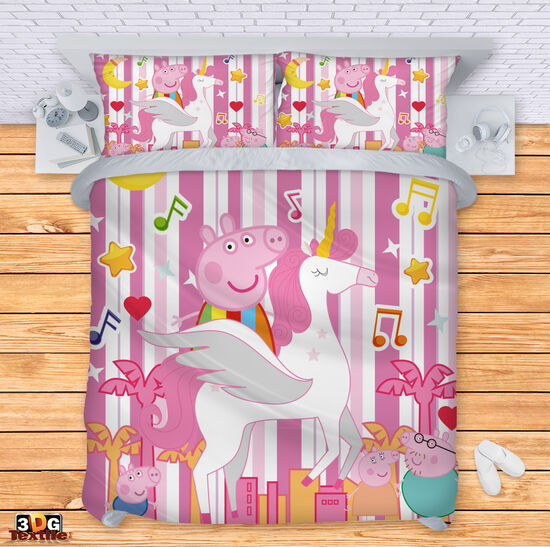 Bed Linen Peppa Pig Party