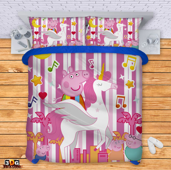 Bed Linen Peppa Pig Party