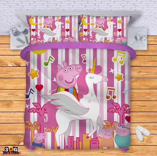 Bed Linen Peppa Pig Party