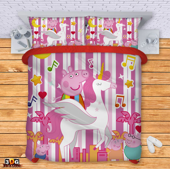 Bed Linen Peppa Pig Party