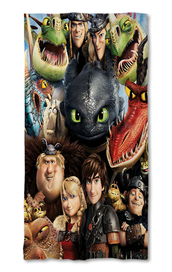 Beach Towel How to Train Your Dragon