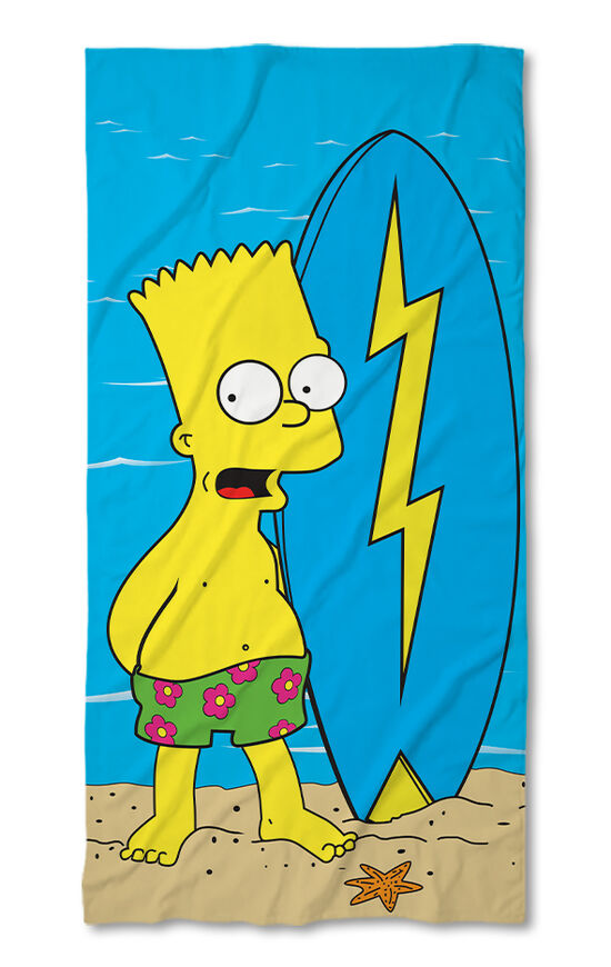 Beach Towel Bart Surf
